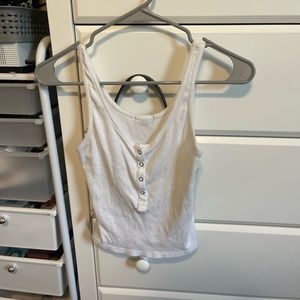 Basic White Tank Top